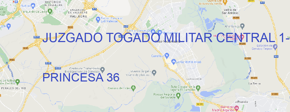 Oficina JUZGADO TOGADO MILITAR CENTRAL 1 MADRID