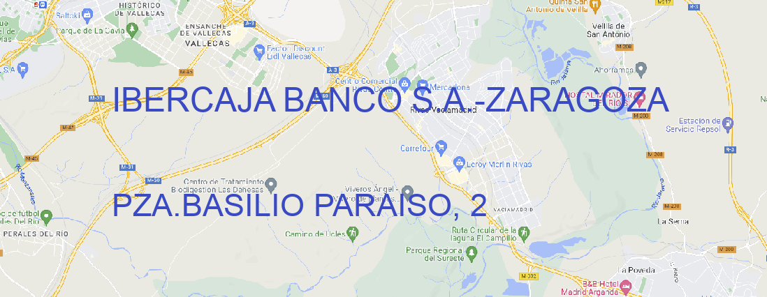 Oficina IBERCAJA BANCO S.A. ZARAGOZA