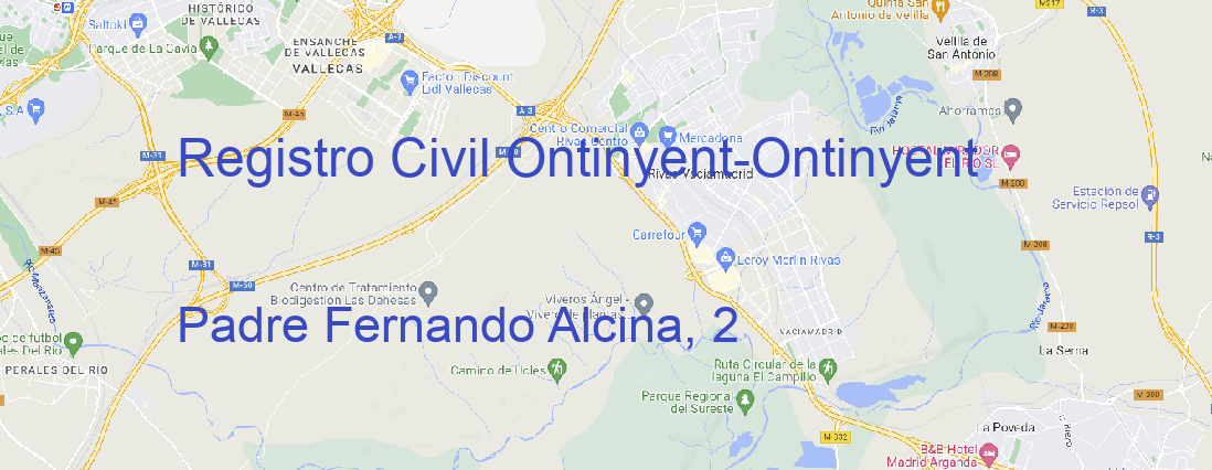 Oficina Registro Civil Ontinyent Ontinyent