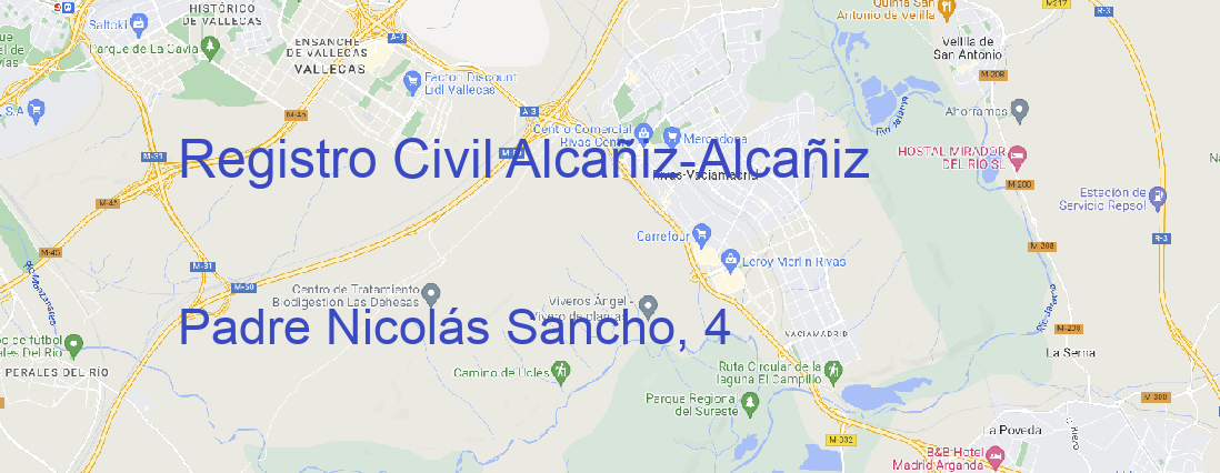 Oficina Registro Civil Alcañiz Alcañiz