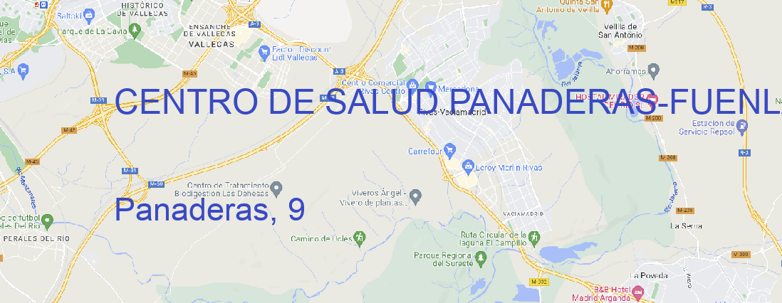 Oficina CENTRO DE SALUD PANADERAS FUENLABRADA