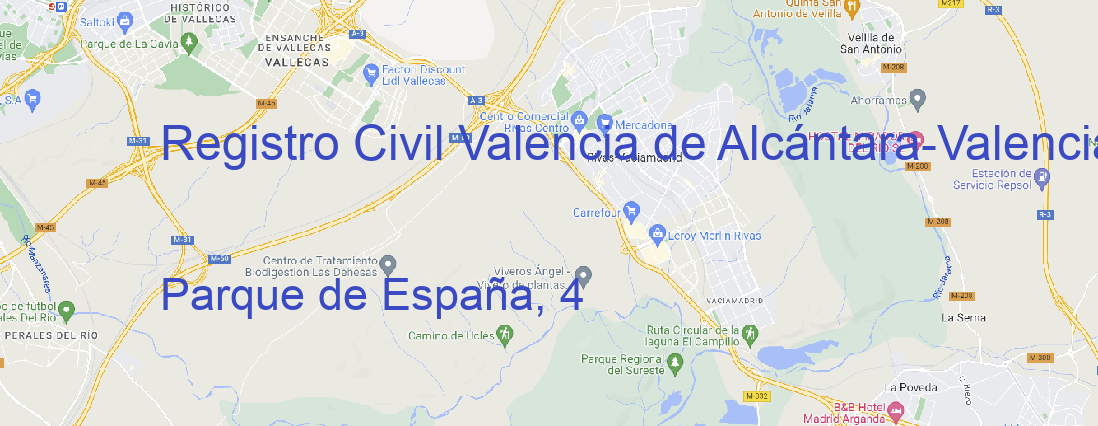 Oficina Registro Civil Valencia de Alcántara Valencia de Alcántara