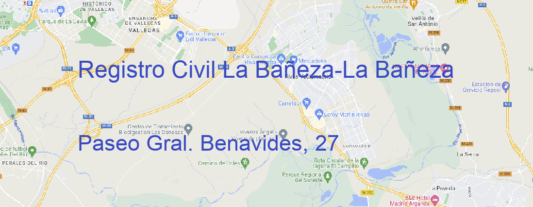 Oficina Registro Civil La Bañeza La Bañeza