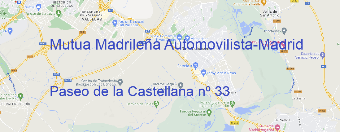 Oficina Mutua Madrileña Automovilista Madrid