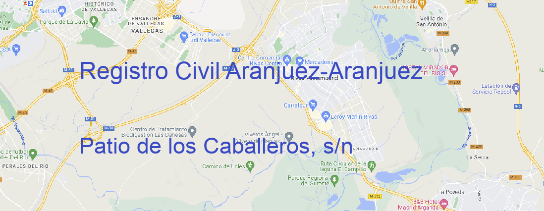 Oficina Registro Civil Aranjuez Aranjuez