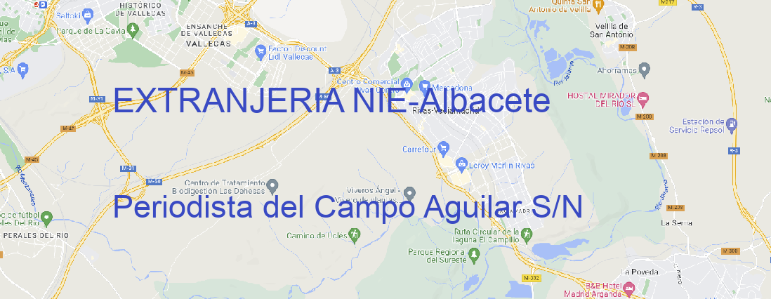 Oficina EXTRANJERIA NIE Albacete