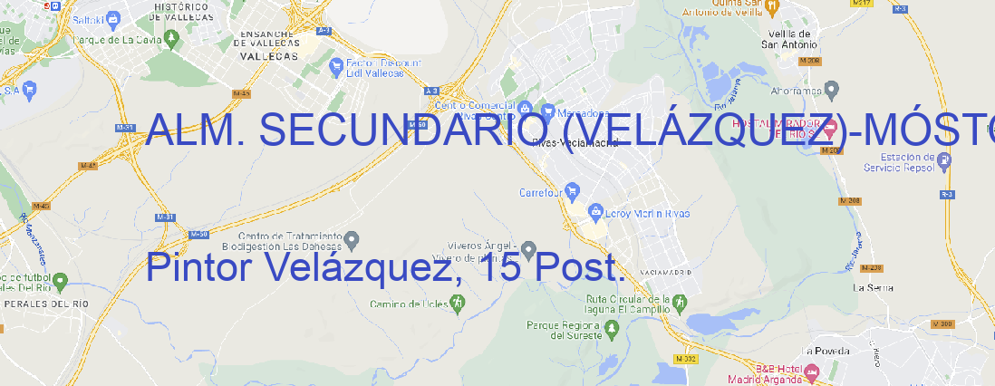 Oficina ALM. SECUNDARIO (VELÁZQUEZ) MÓSTOLES