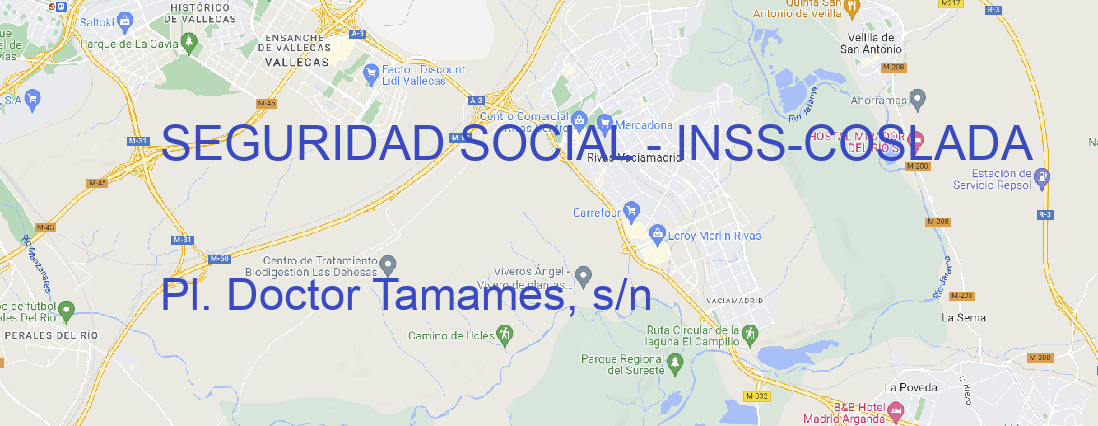 Oficina SEGURIDAD SOCIAL - INSS COSLADA