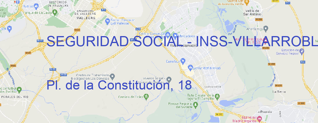 Oficina SEGURIDAD SOCIAL - INSS VILLARROBLEDO