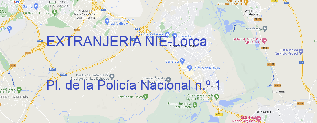 Oficina EXTRANJERIA NIE Lorca