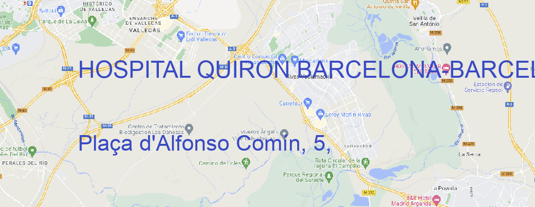 Oficina HOSPITAL QUIRON BARCELONA BARCELONA