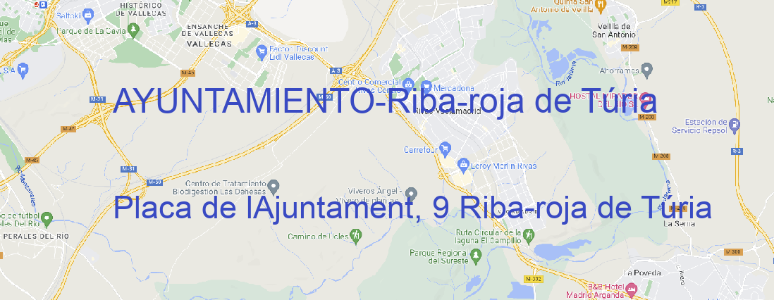 Oficina AYUNTAMIENTO Riba-roja de Túria