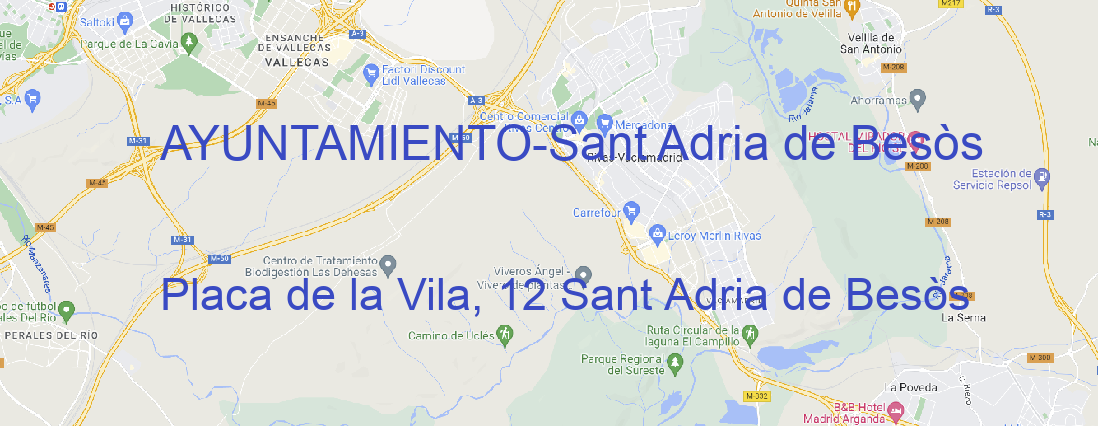 Oficina AYUNTAMIENTO Sant Adria de Besòs