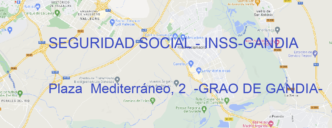 Oficina SEGURIDAD SOCIAL - INSS GANDIA