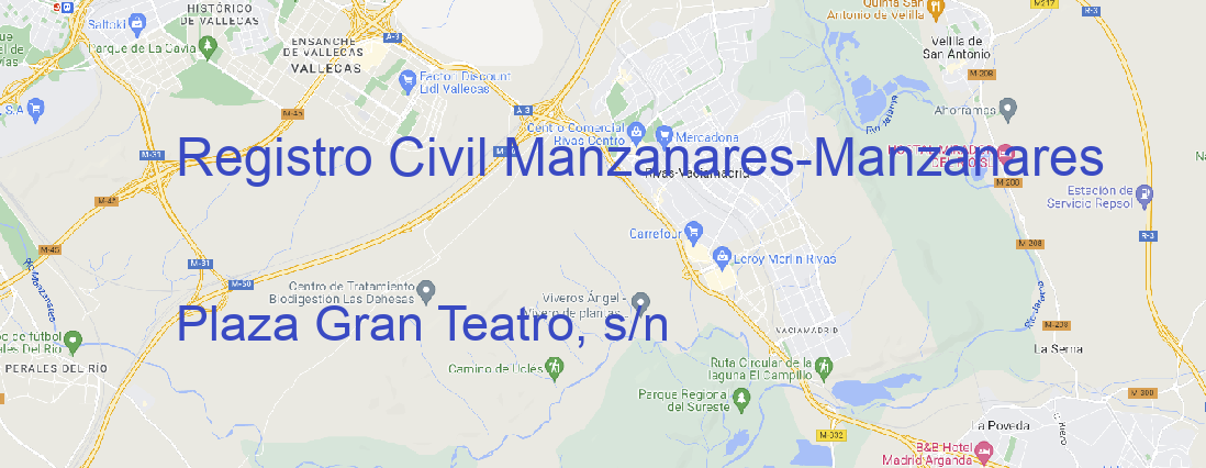 Oficina Registro Civil Manzanares Manzanares