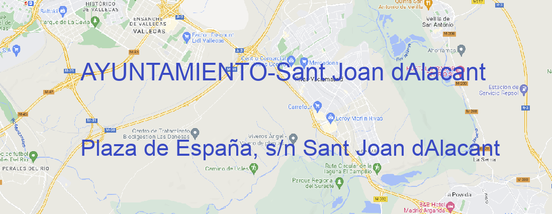 Oficina AYUNTAMIENTO Sant Joan dAlacant