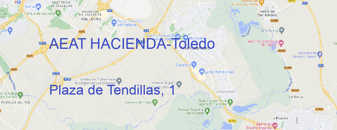 Oficina AEAT HACIENDA Toledo