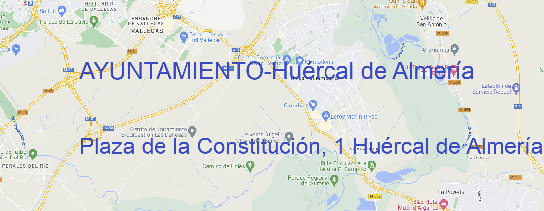 Oficina AYUNTAMIENTO Huércal de Almería