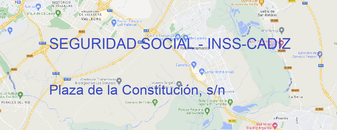 Oficina SEGURIDAD SOCIAL - INSS CADIZ