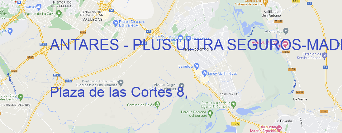 Oficina ANTARES - PLUS ULTRA SEGUROS MADRID