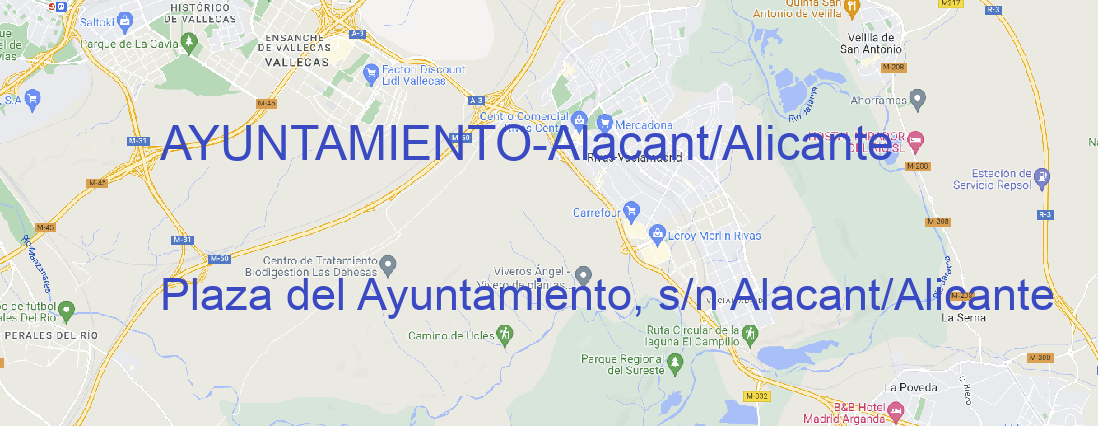 Oficina AYUNTAMIENTO Alacant/Alicante