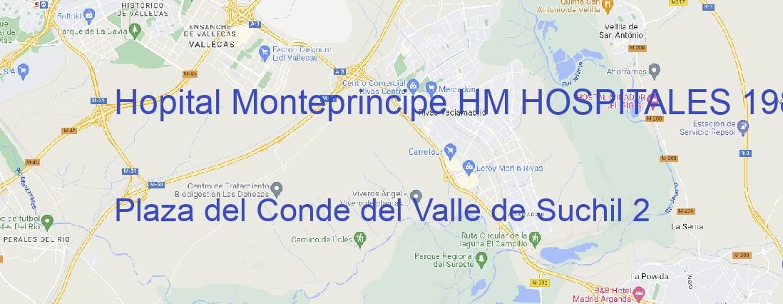 Oficina Hopital Monteprincipe HM HOSPITALES 1989, S.A MADRID