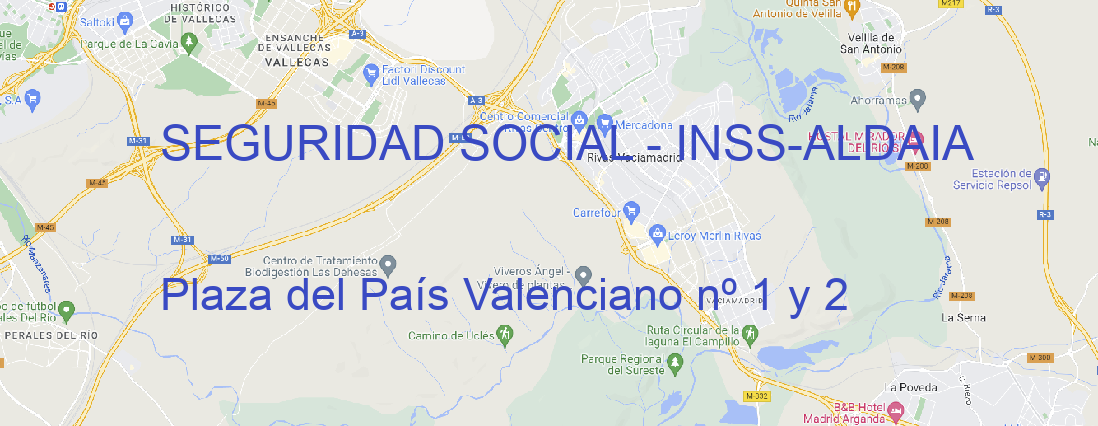 Oficina SEGURIDAD SOCIAL - INSS ALDAIA