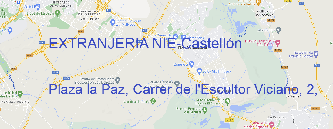 Oficina EXTRANJERIA NIE Castellón