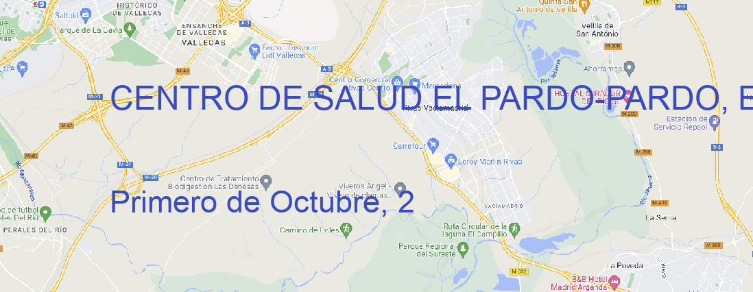 Oficina CENTRO DE SALUD EL PARDO PARDO, EL