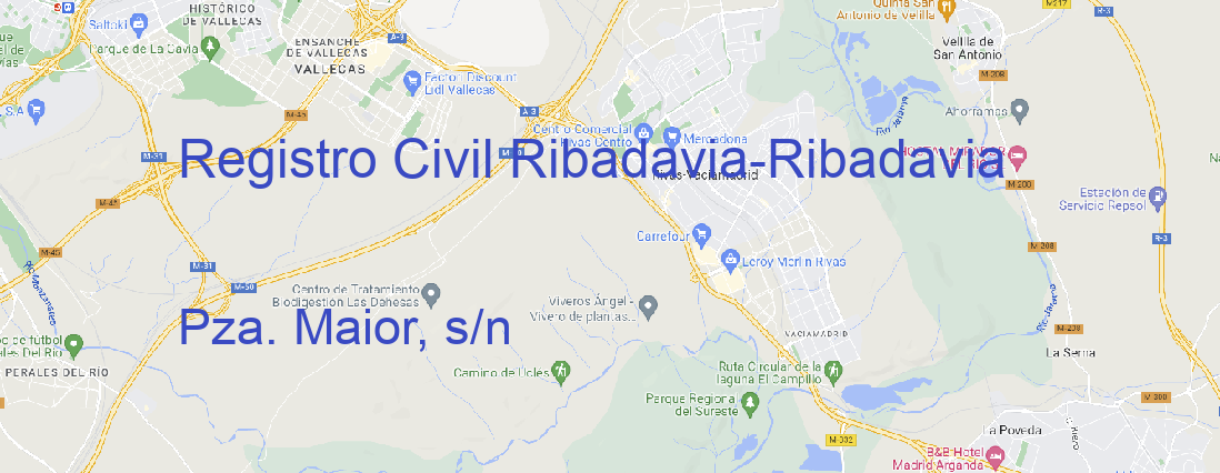 Oficina Registro Civil Ribadavia Ribadavia