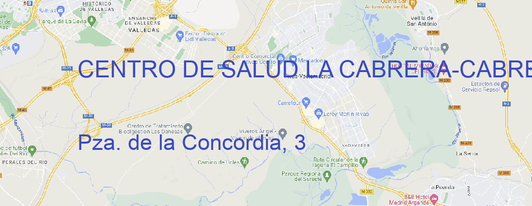 Oficina CENTRO DE SALUD LA CABRERA CABRERA, LA