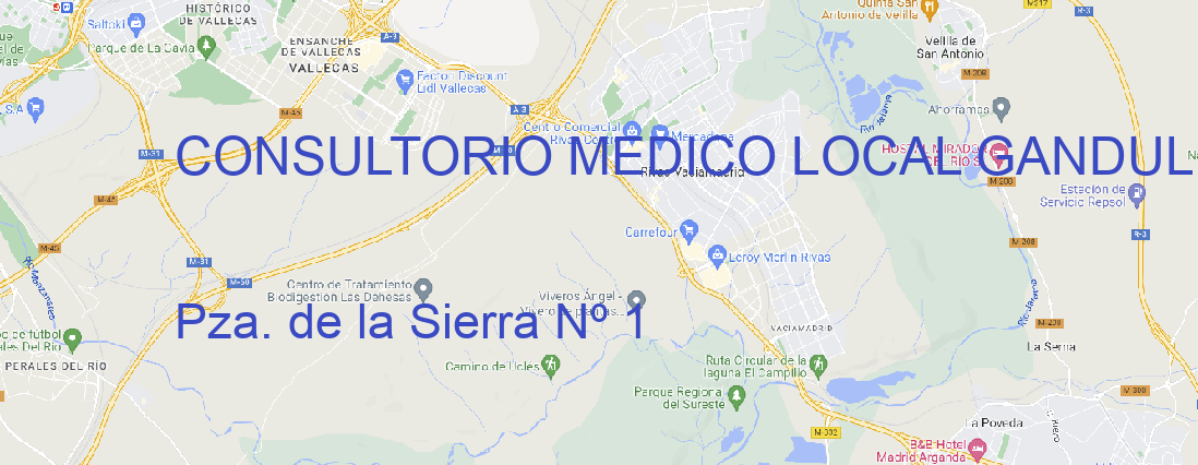 Oficina CONSULTORIO MEDICO LOCAL GANDULLAS PIÑUECAR-GANDULLAS