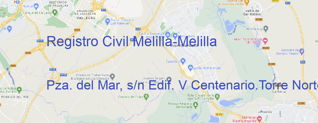 Oficina Registro Civil Melilla Melilla