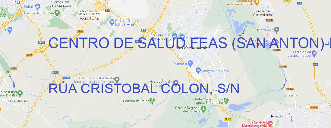 Oficina CENTRO DE SALUD FEAS (SAN ANTON) Boborás