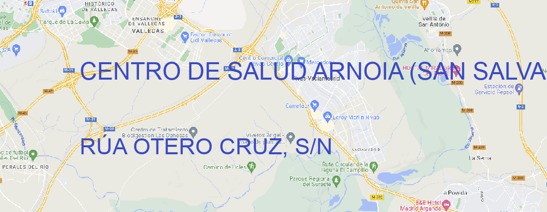 Oficina CENTRO DE SALUD ARNOIA (SAN SALVADOR) Arnoia, A