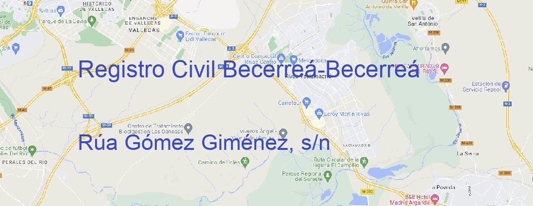 Oficina Registro Civil Becerreá Becerreá