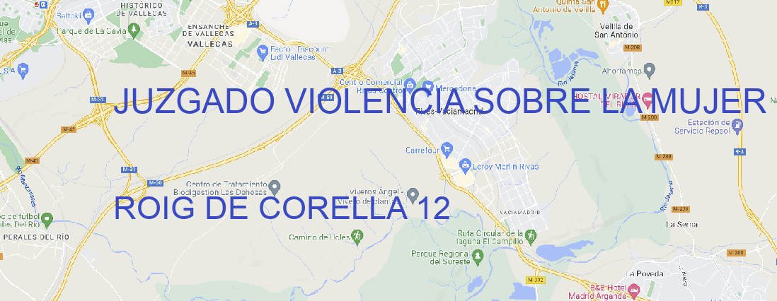 Oficina JUZGADO VIOLENCIA SOBRE LA MUJER 1 GANDIA