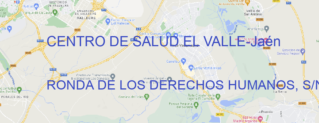 Oficina CENTRO DE SALUD EL VALLE Jaén