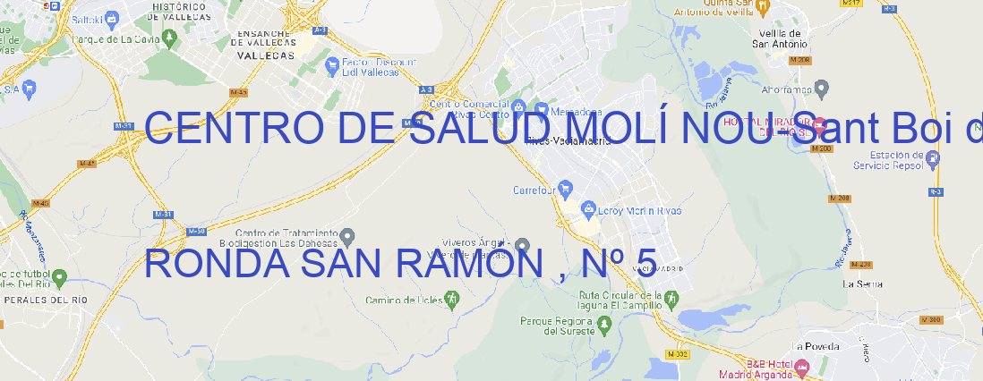 Oficina CENTRO DE SALUD MOLÍ NOU Sant Boi de Llobregat