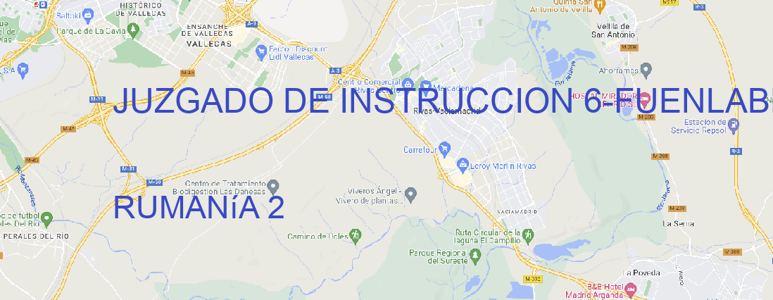 Oficina JUZGADO DE INSTRUCCION 6 FUENLABRADA