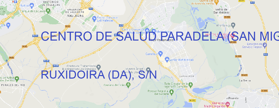 Oficina CENTRO DE SALUD PARADELA (SAN MIGUEL) Paradela