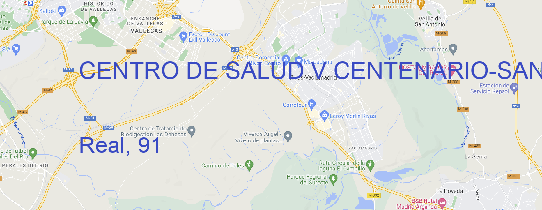 Oficina CENTRO DE SALUD V CENTENARIO SAN SEBASTIAN DE LOS REYES