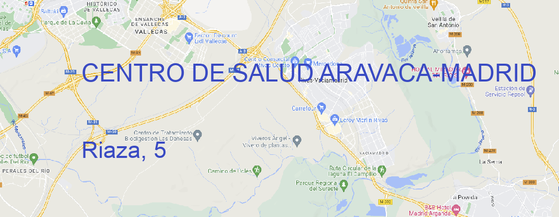 Oficina CENTRO DE SALUD ARAVACA MADRID