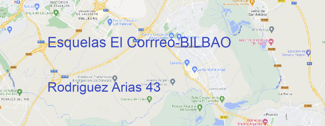 Oficina Esquelas El Corrreo BILBAO