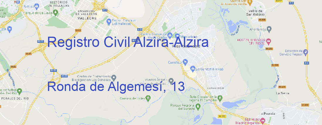 Oficina Registro Civil Alzira Alzira