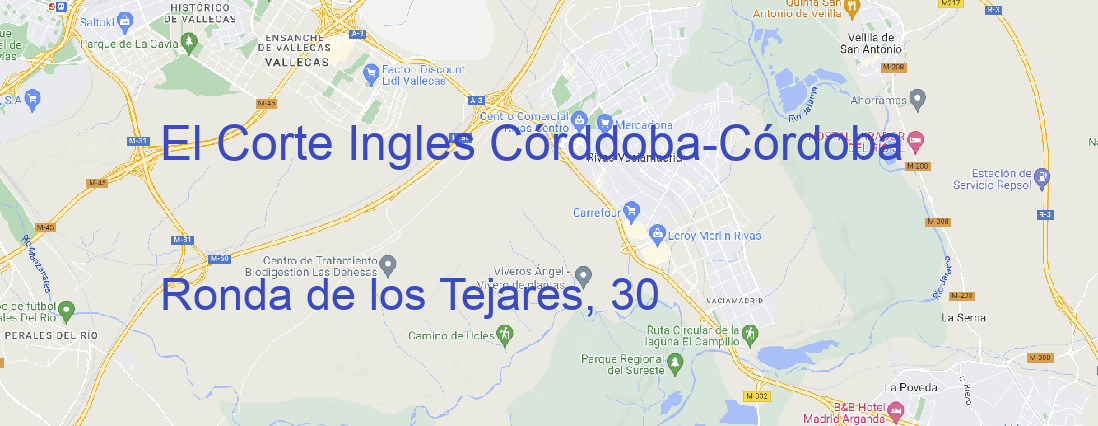 Tienda El Corte Ingles Córddoba Córdoba