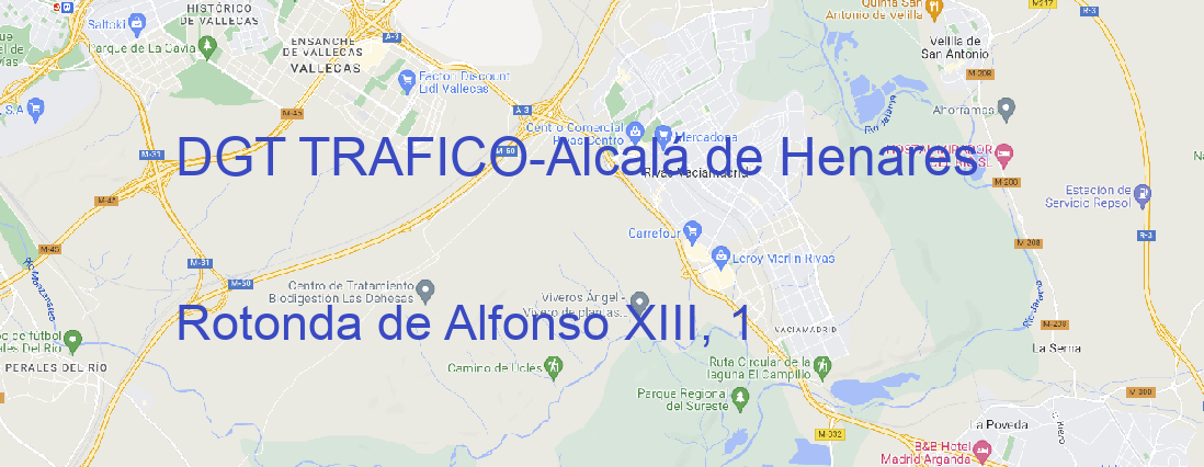 Oficina DGT TRAFICO Alcalá de Henares