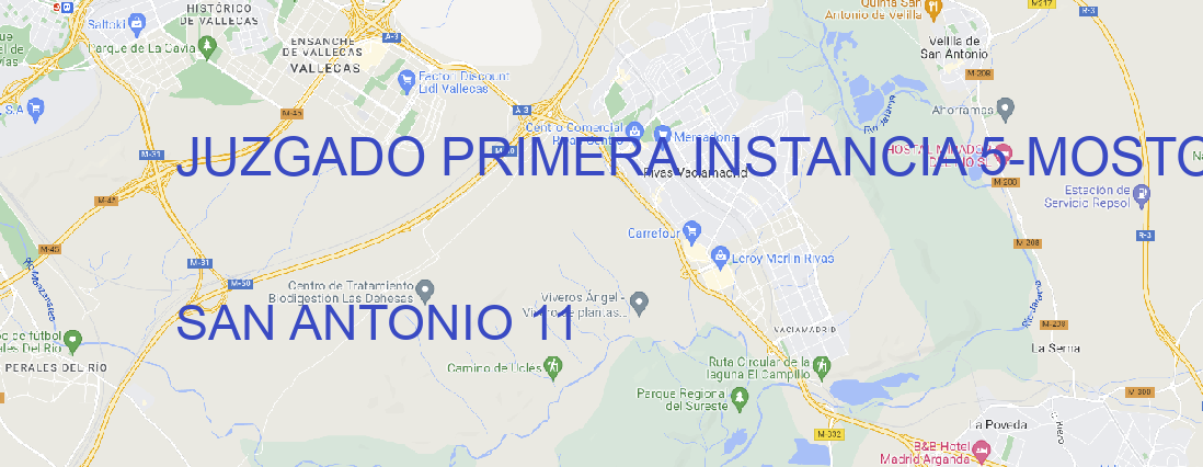 Oficina JUZGADO PRIMERA INSTANCIA 5 MOSTOLES