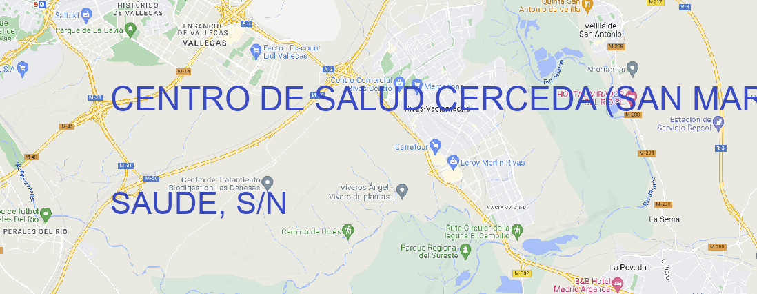 Oficina CENTRO DE SALUD CERCEDA (SAN MARTIN) Cerceda