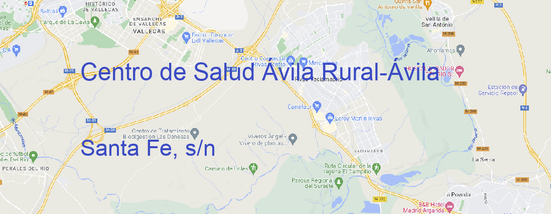 Oficina Centro de Salud Ávila Rural Ávila 